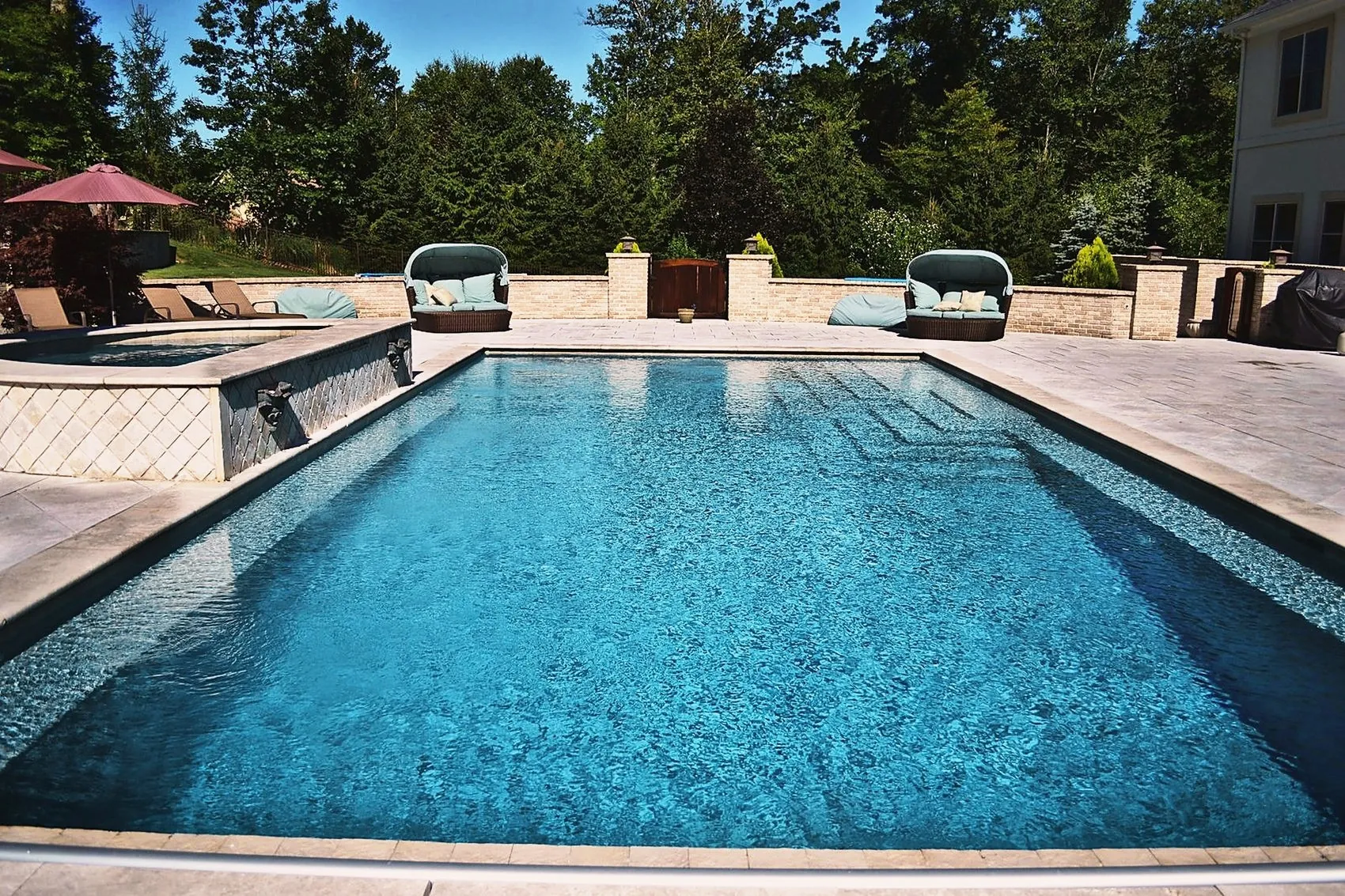 Pool and spa